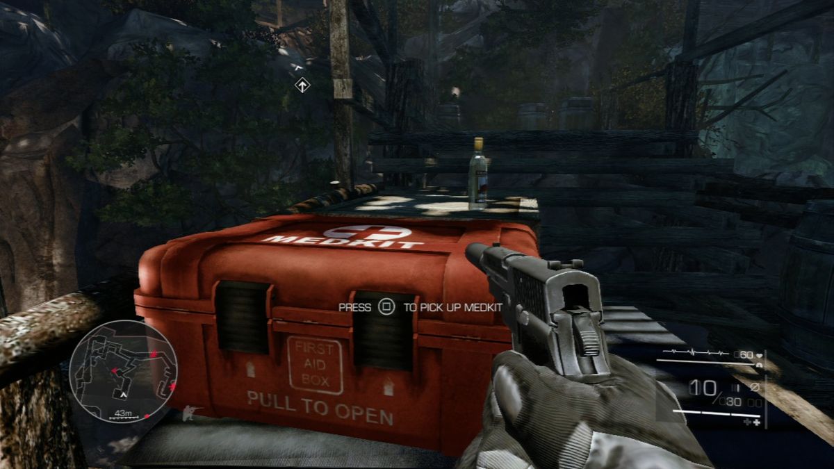 Sniper: Ghost Warrior 2 (PlayStation 3) screenshot: You can carry up to two medkits at the time.