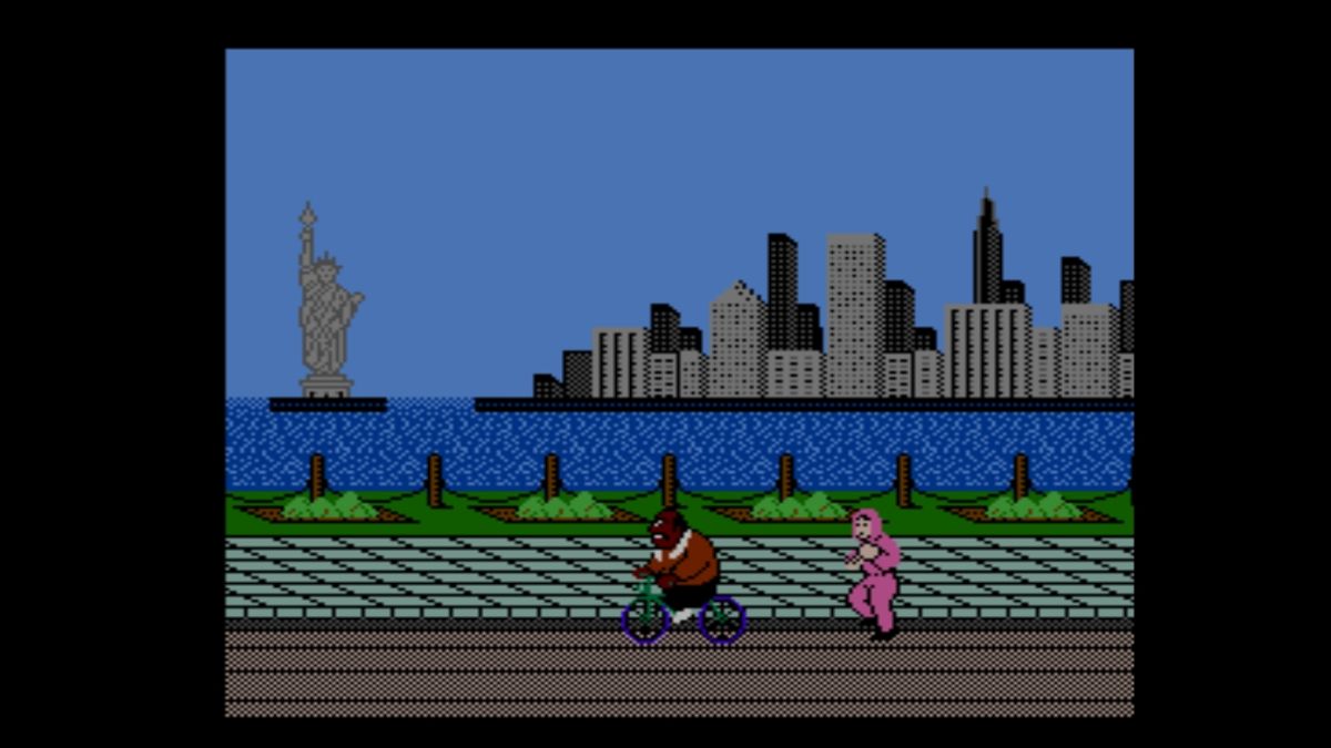 Mike Tyson's Punch-Out!! (Wii U) screenshot: Stole my bike!