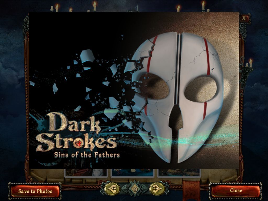 Dark Strokes: Sins of the Fathers (Collector's Edition) (iPad) screenshot: Bonus content - wallpaper detail