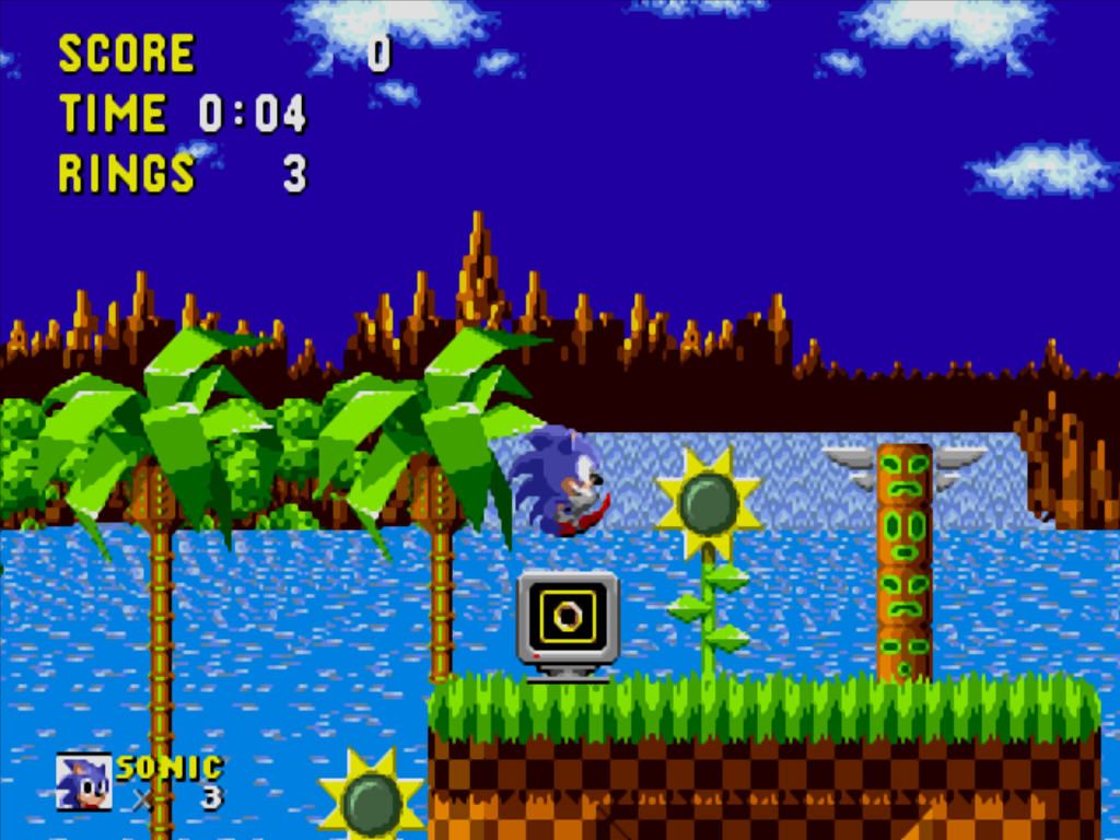 Sonic the Hedgehog (Windows) screenshot: Destroy monotor