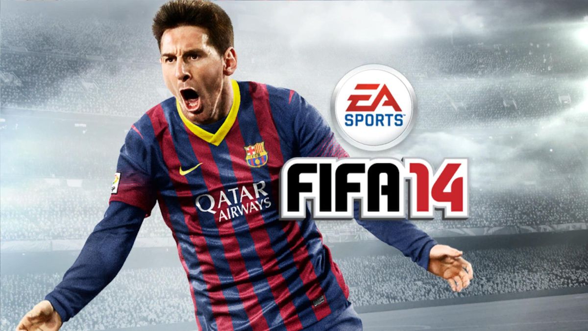 FIFA 14 (Windows) screenshot: Title screen (demo version)