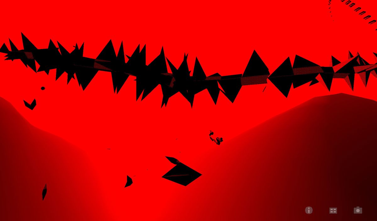 PolyFauna (Android) screenshot: It moves like a giant fish.