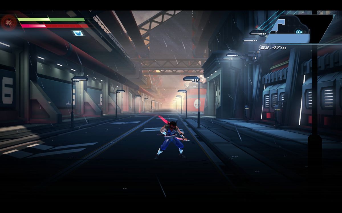 Strider (Windows) screenshot: Street level