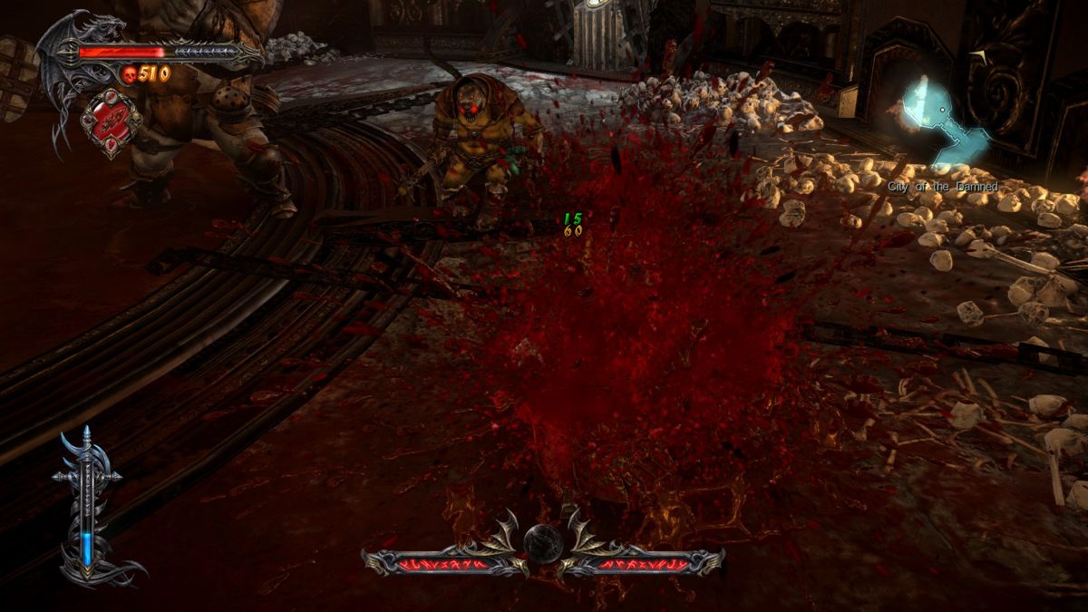 Castlevania: Lords of Shadow 2 (Windows) screenshot: Lords of Shadow is a little bit violent...