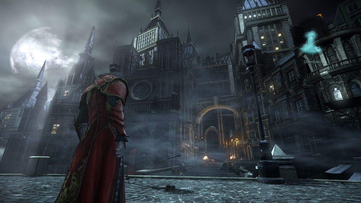 Castlevania: Lords of Shadow 2 (Windows) screenshot: Dracula in modern-day Wygol City.