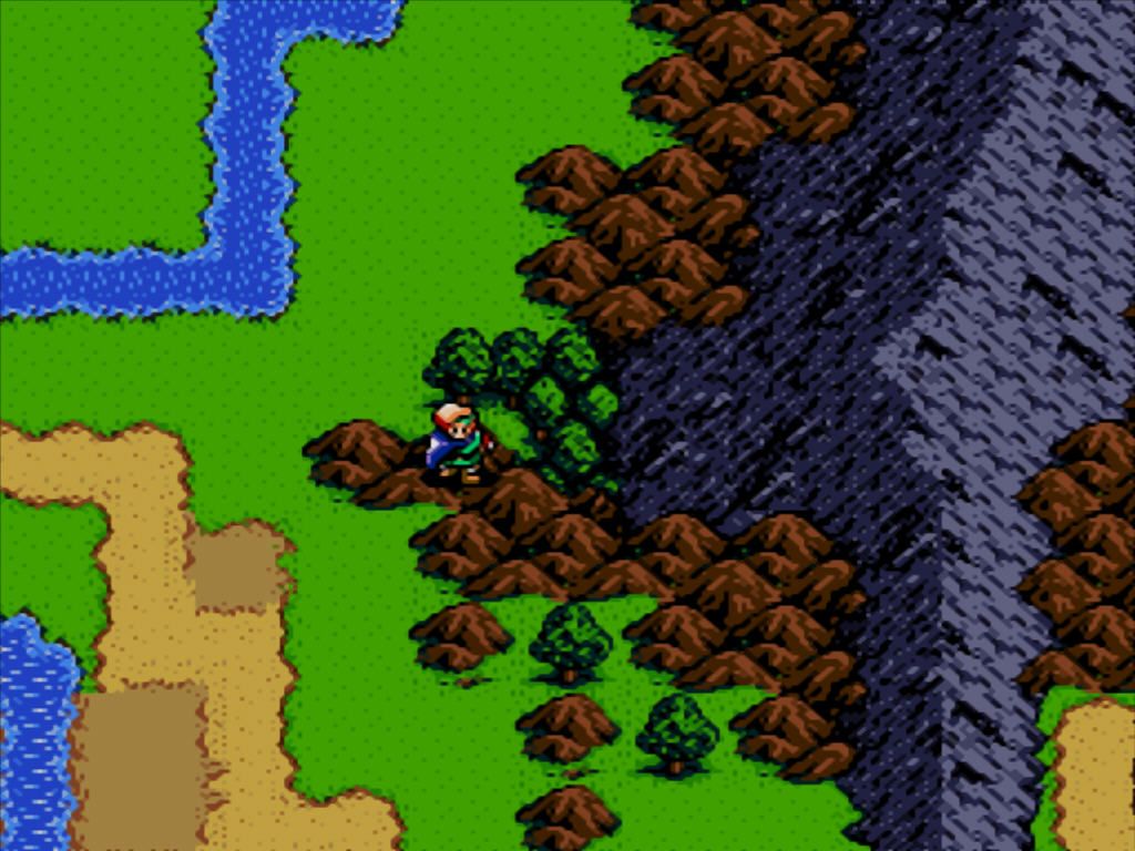 Shining Force (Windows) screenshot: Mountains