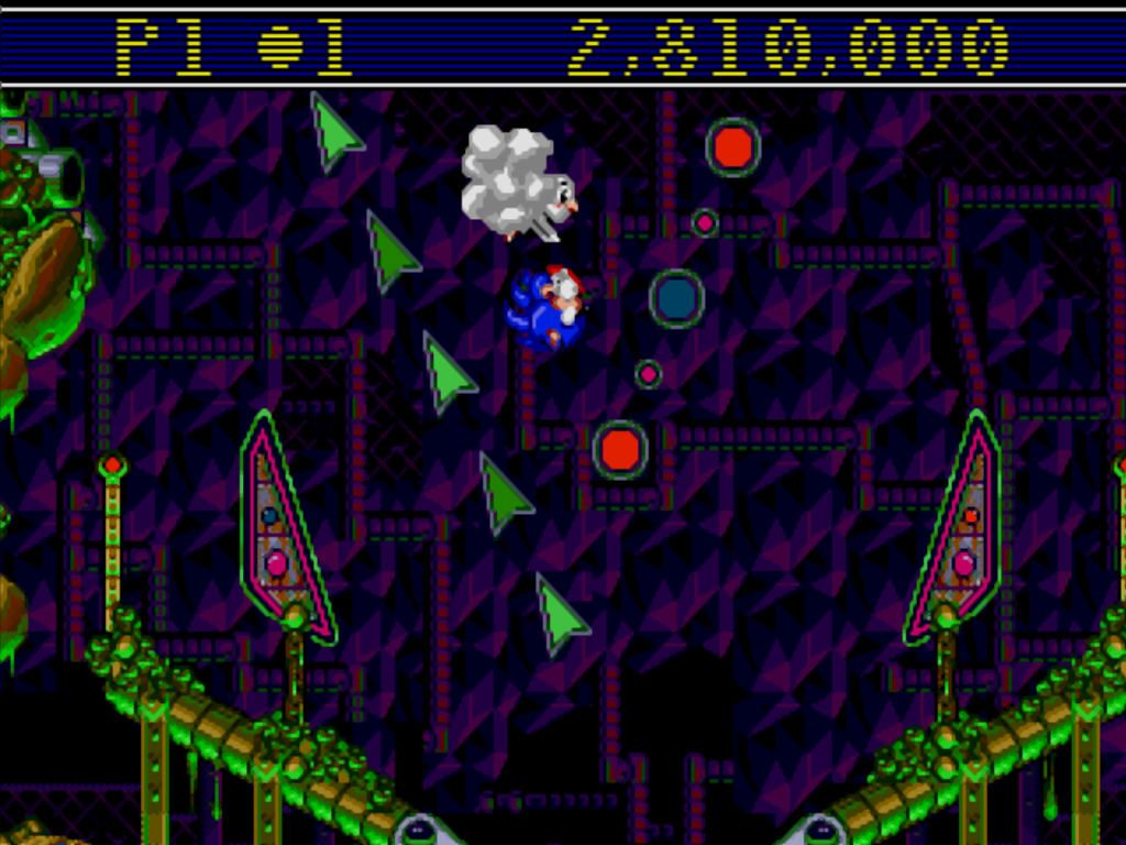 Screenshot of Sonic the Hedgehog: Spinball (Windows, 1993) - MobyGames