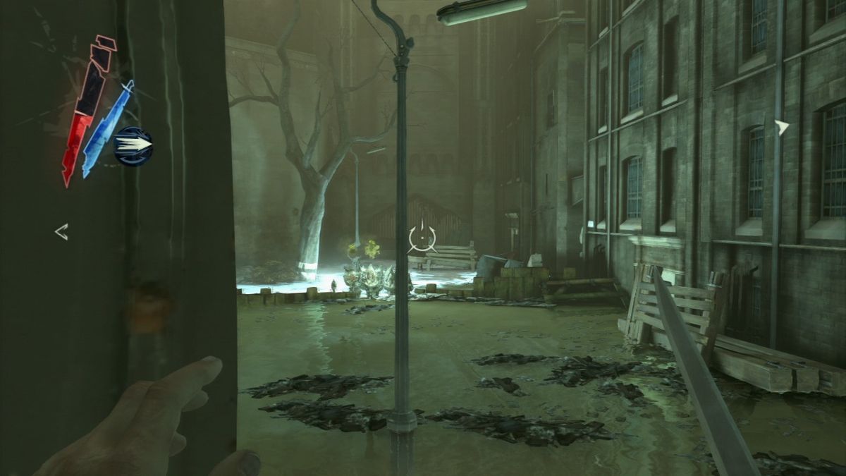 Dishonored (PlayStation 3) screenshot: Watch out for acid spitting plants.