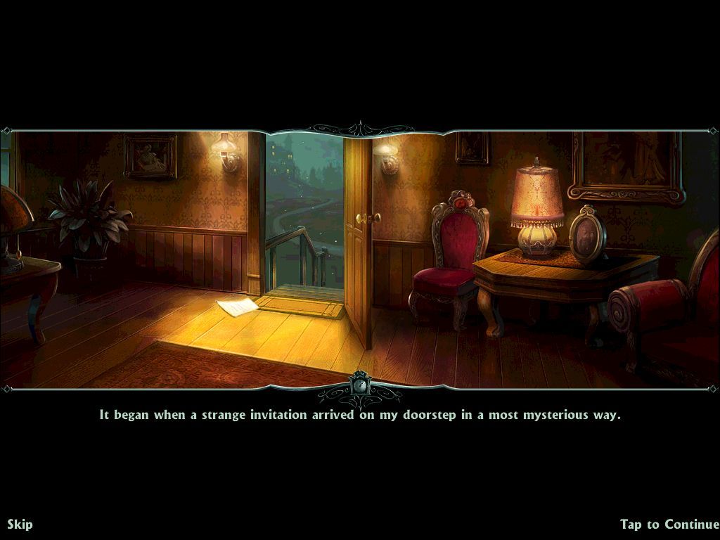 Curse at Twilight: Thief of Souls (iPad) screenshot: Intro story