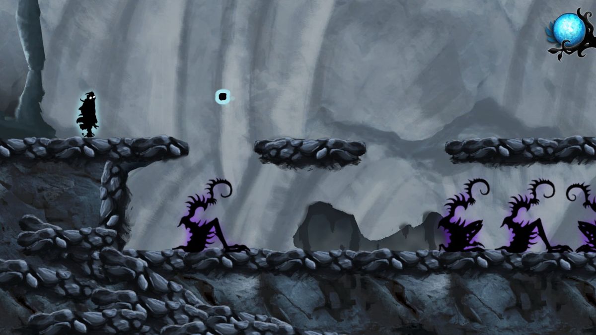 Nihilumbra (Windows) screenshot: These creatures are enemies from the Void and you definitely should not go near them.