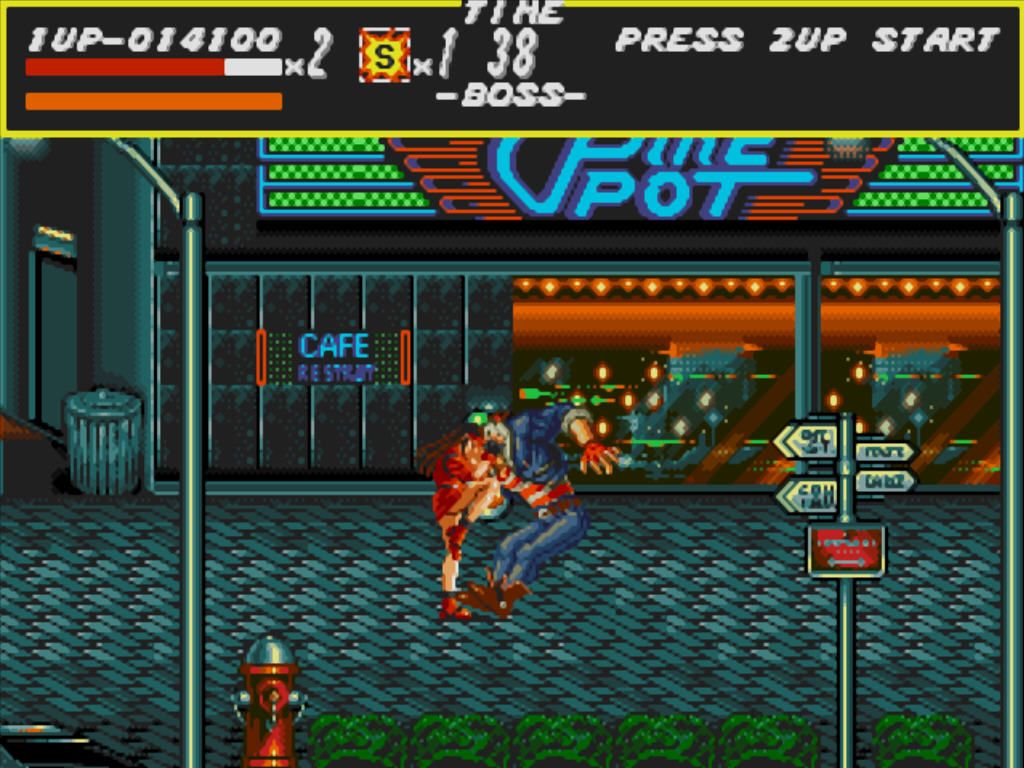Streets of Rage (Windows) screenshot: Boss