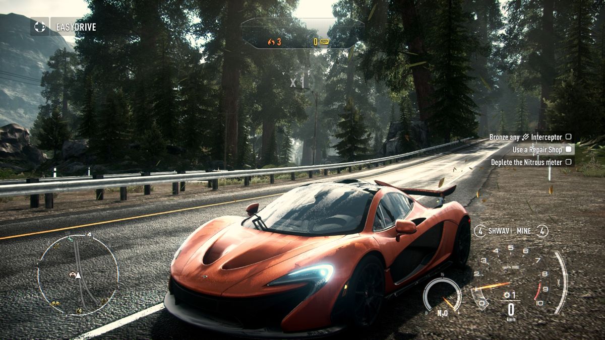 Need for Speed: Rivals (Windows) screenshot: Beautiful car; beautiful scenery