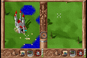 Screenshot of Serf City: Life is Feudal (DOS, 1993) - MobyGames