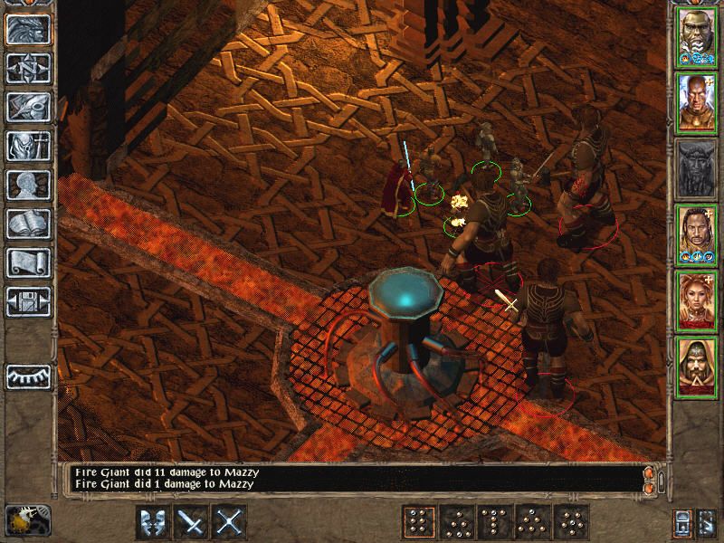 Baldur's Gate II: Throne of Bhaal (Windows) screenshot: Dude... megalomaniac, much?..