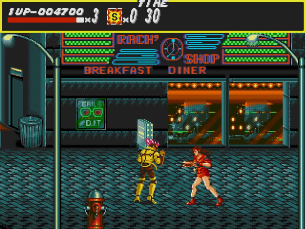 Streets of Rage (Windows) screenshot: Solo fight