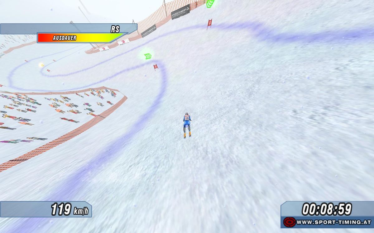 Ski Racing 2005: Featuring Hermann Maier (Windows) screenshot: Sölden in Austria