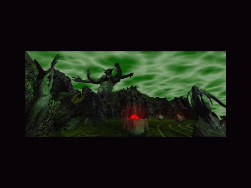 Baldur's Gate II: Throne of Bhaal (Windows) screenshot: One of the few CG animations in the game