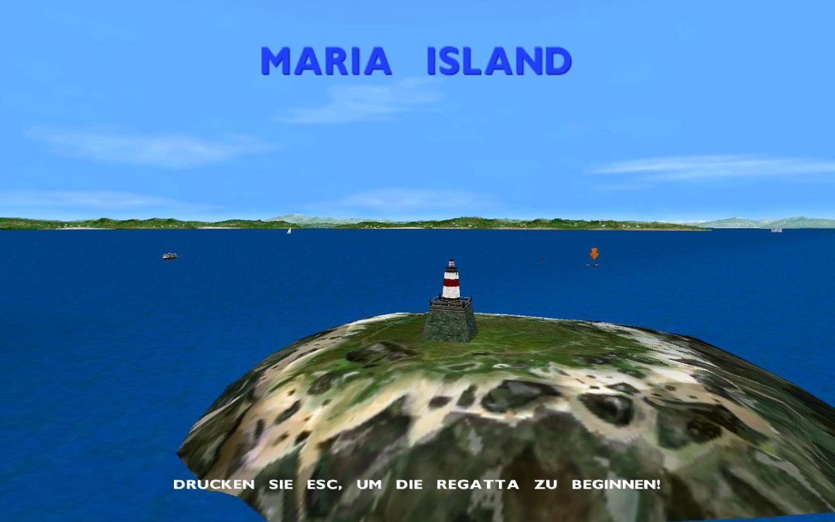 Virtual Skipper (Windows) screenshot: Course Maria Island