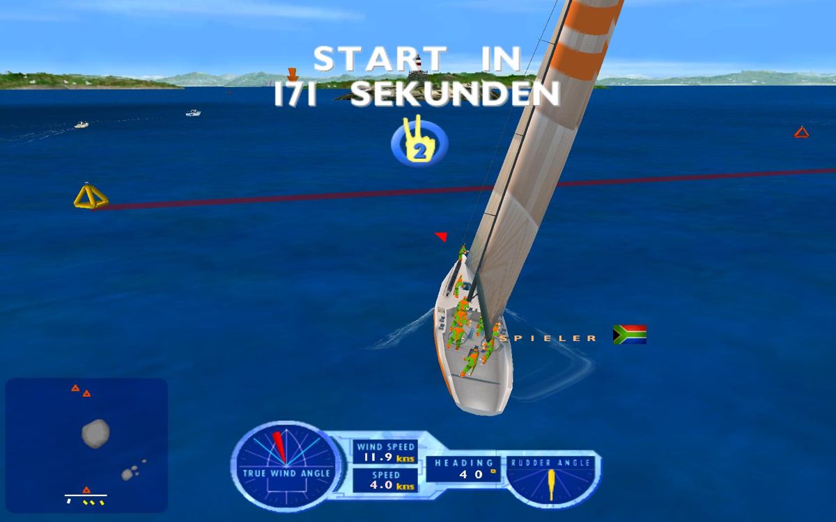 Virtual Skipper (Windows) screenshot: Start