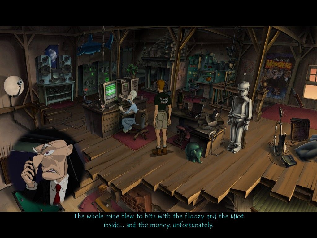 Screenshot Of Runaway A Road Adventure Windows 2001 Mobygames