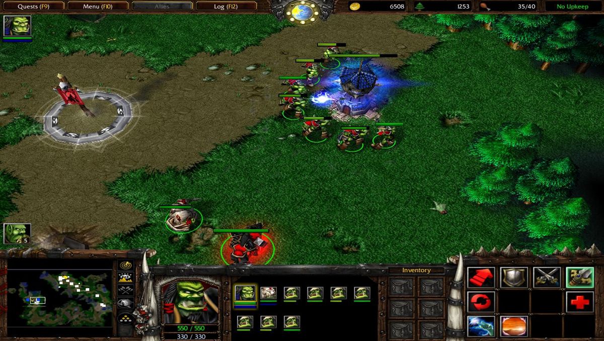 Screenshot of WarCraft III: Reign of Chaos (Windows, 2002) - MobyGames