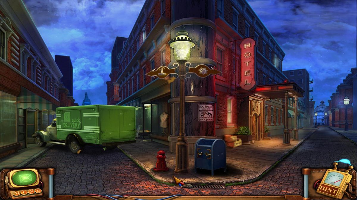 Deadly Voltage: Rise of the Invincible (Windows) screenshot: Exploring outside the hotel