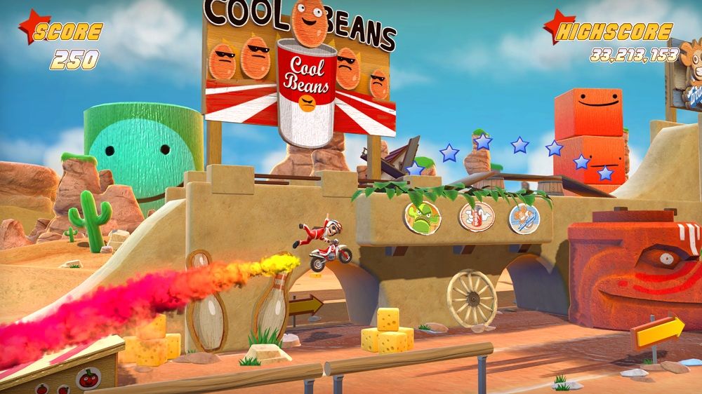 Joe Danger (Xbox 360) screenshot: Cool Beans