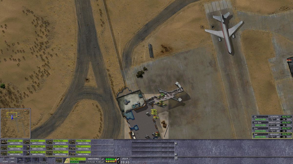 The Road to Baghdad (Windows) screenshot: Udah Airfield