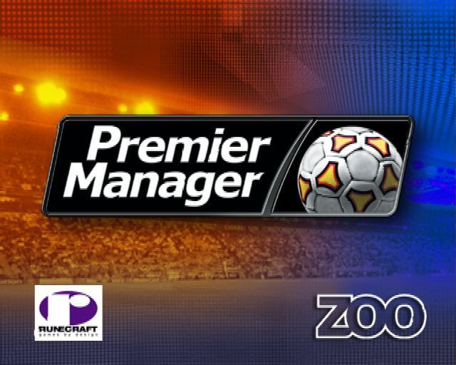 Premier Manager: 2002/2003 Season (PlayStation 2) screenshot: The game's title screen