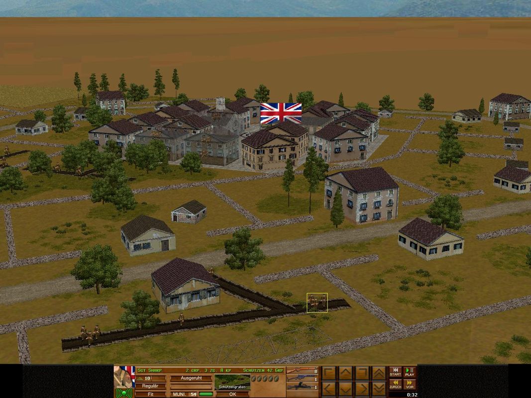 Combat Mission 3: Afrika Korps (Windows) screenshot: British Infantry