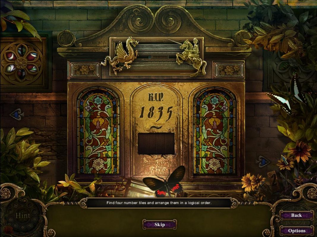 Dark Parables: The Exiled Prince (Windows) screenshot: Date puzzle