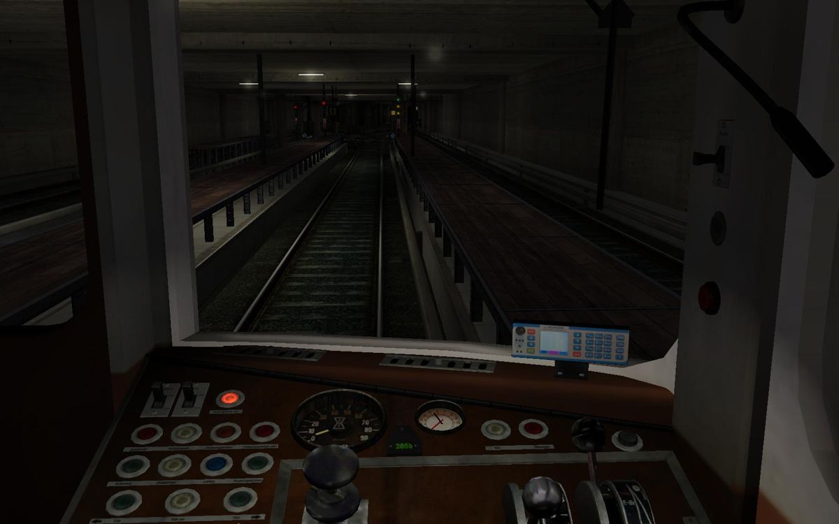 Subway Simulator: Berlin • U7 - World of Subways 2 (Windows) screenshot: Cockpit