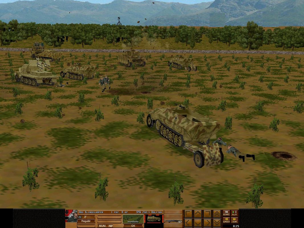 Combat Mission 3: Afrika Korps (Windows) screenshot: SPW 250 Halftrack
