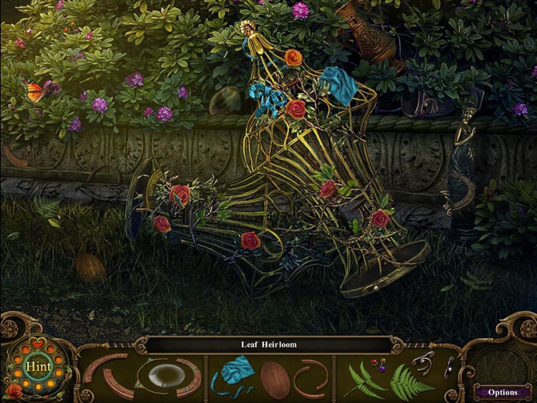 Dark Parables: The Exiled Prince (Windows) screenshot: Garden fountain - objects