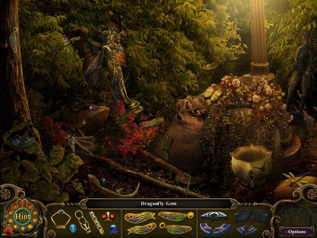 Dark Parables: The Exiled Prince (Windows) screenshot: Creek bank - objects