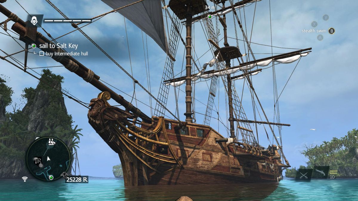 Assassin's Creed IV: Black Flag (Windows) screenshot: The Jackdaw