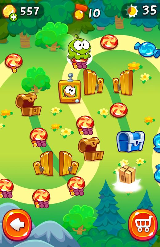 Screenshot of Cut the Rope 2 (Windows Apps, 2013) - MobyGames