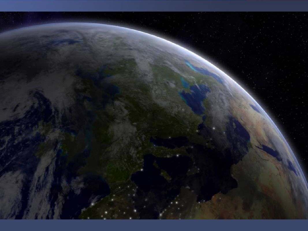Sid Meier's Civilization IV (Windows) screenshot: The intro gives you a splendid panorama of Earth