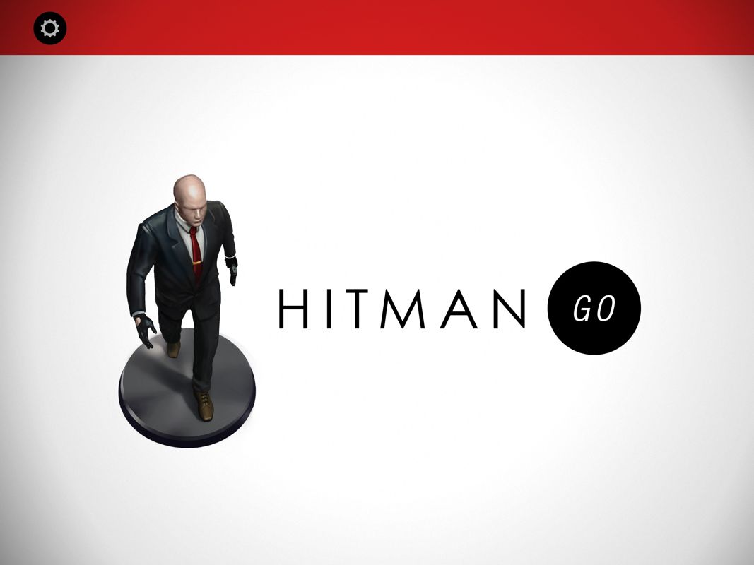 Hitman GO (iPad) screenshot: Main menu