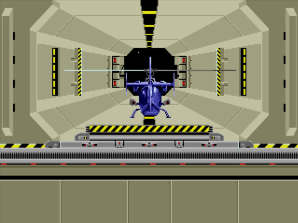 Super Thunder Blade (Windows) screenshot: 4th mission
