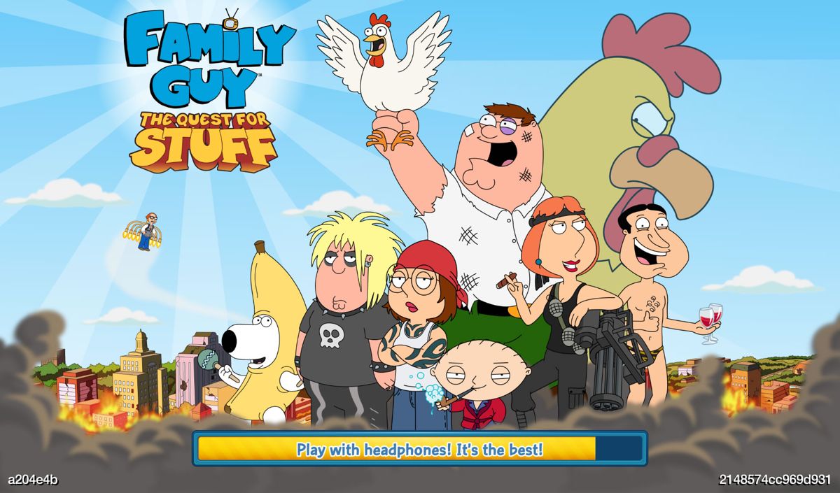 Family Guy: The Quest for Stuff (Android) screenshot: Loading screen