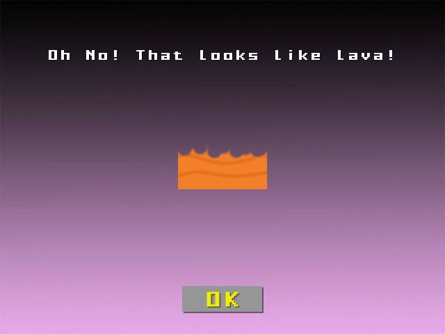 Dying to Live: Extended Version (Browser) screenshot: GASP! Lava!