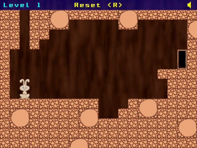 Dying to Live: Extended Version (Browser) screenshot: The first level is easy.