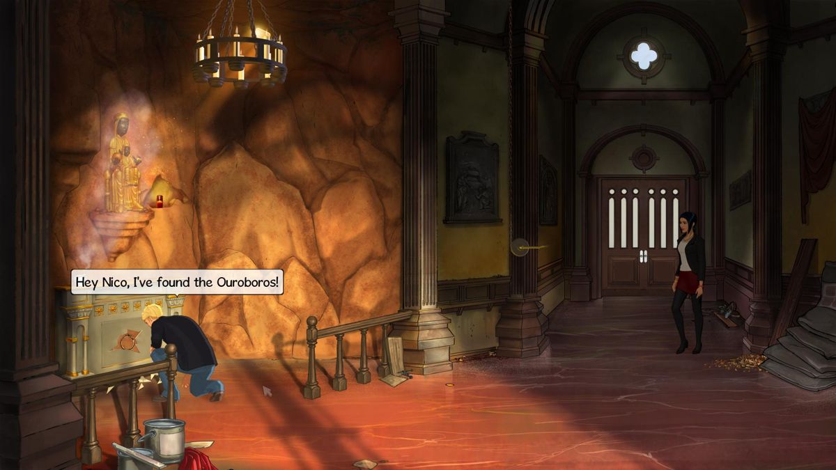 Broken Sword 5: The Serpent's Curse (Windows) screenshot: Finding Ouroboros (Episode 2)