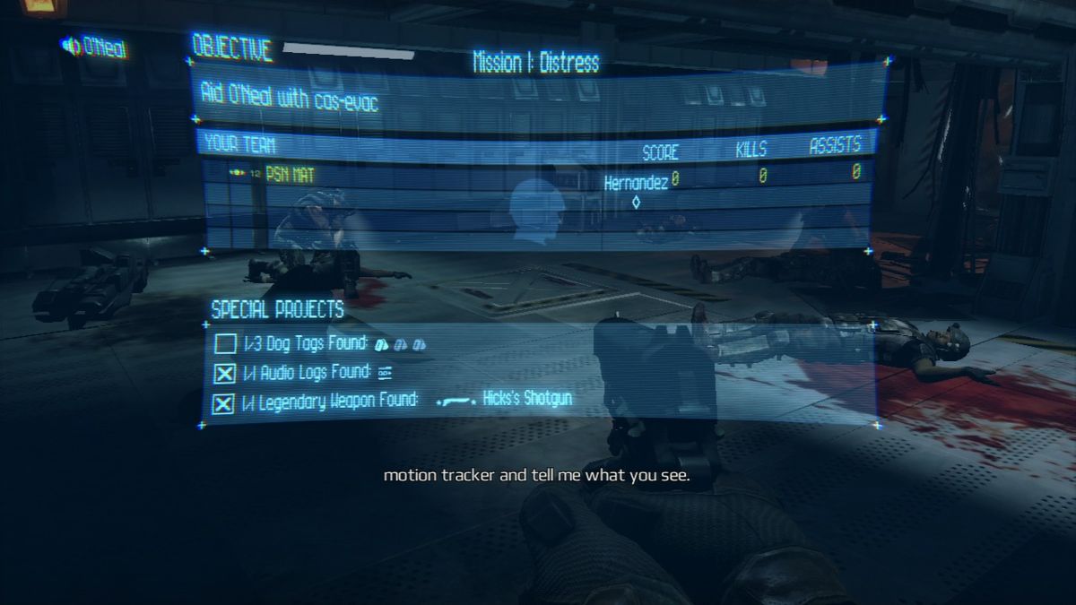 Screenshot of Aliens Colonial Marines (PlayStation 3, 2013) MobyGames