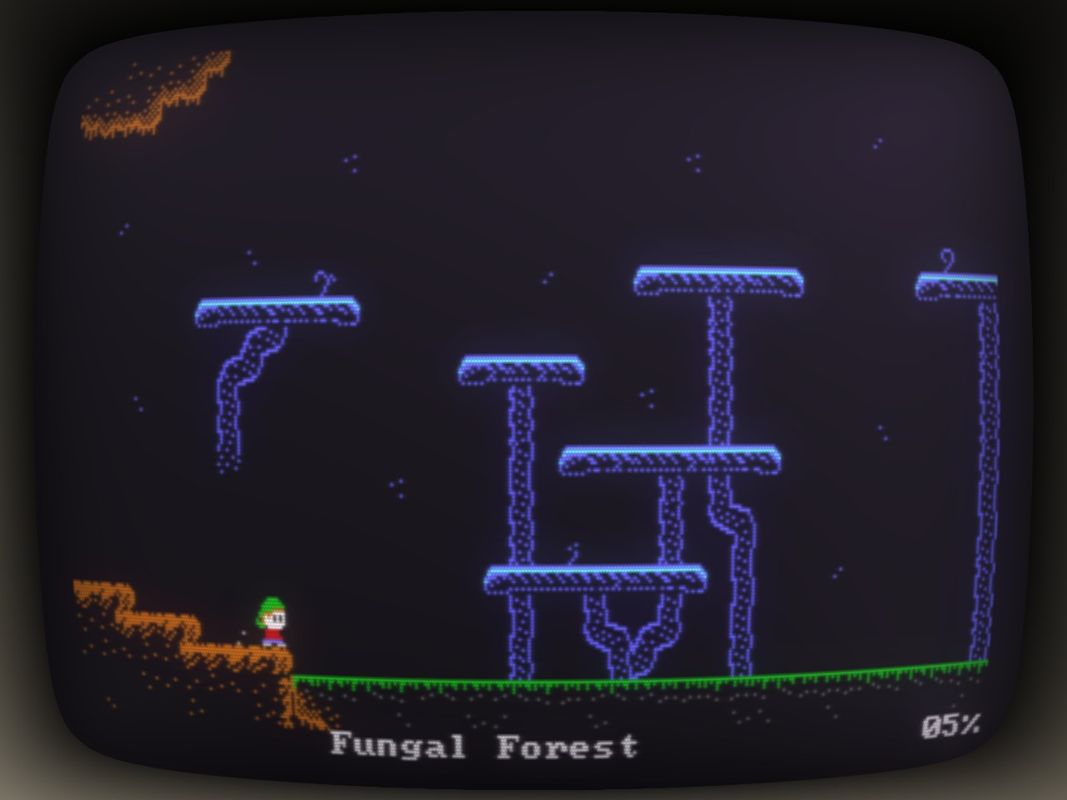 You Have to Win the Game (Windows) screenshot: Having fungi? (EGA tileset)