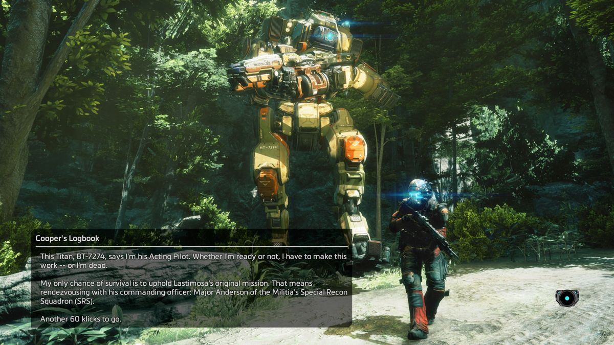 Titanfall 2 (Windows) screenshot: Loading screen for the single-player campaign mode