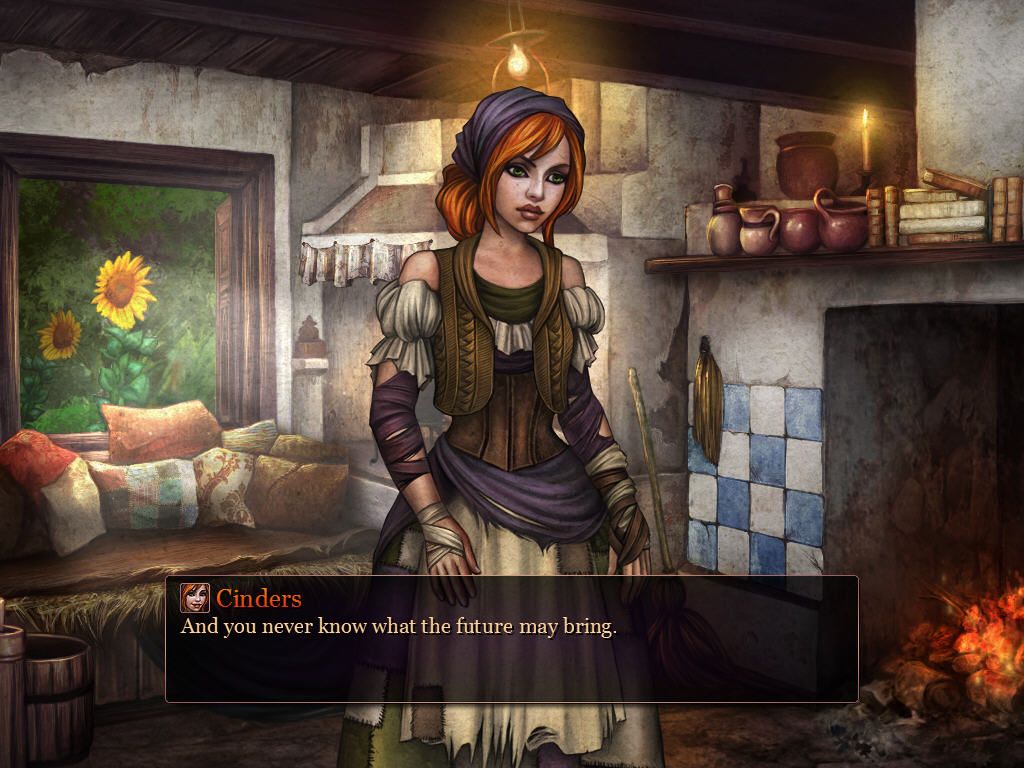 Cinders (Windows) screenshot: At home