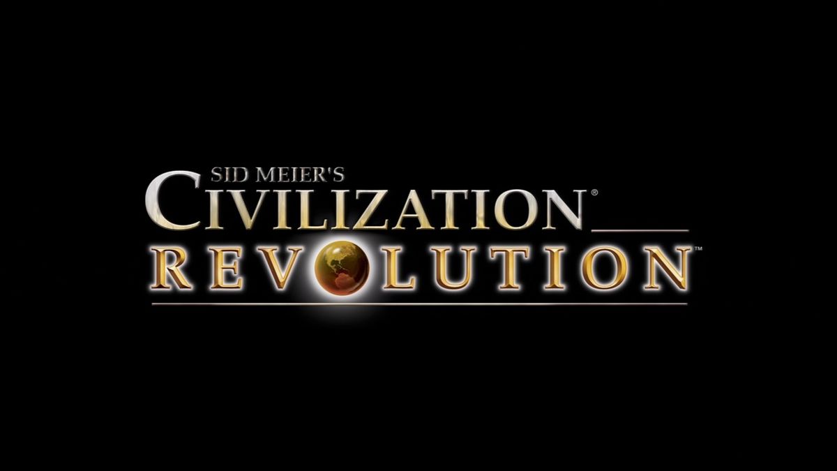 Sid Meier's Civilization: Revolution (PlayStation 3) screenshot: Main title.