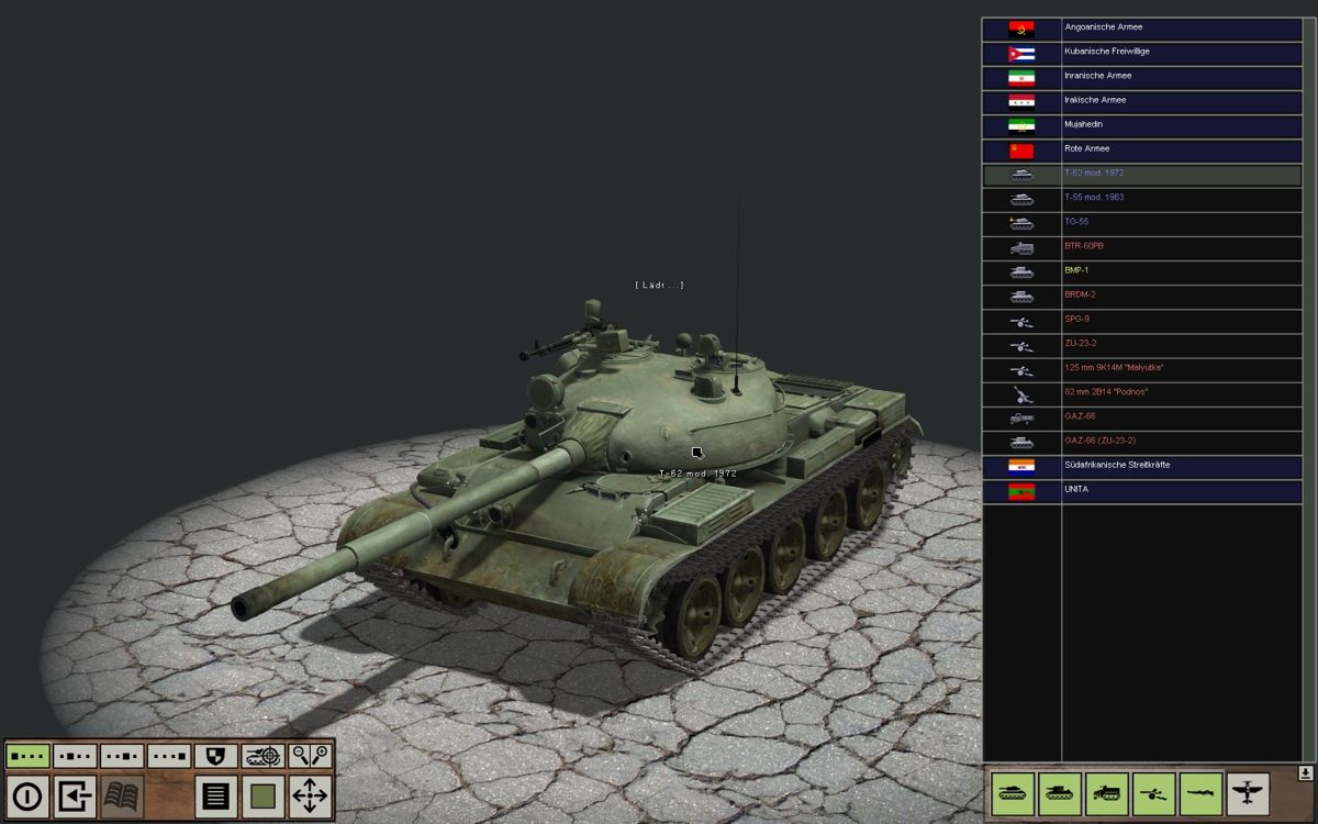 Steel Armor: Blaze of War (Windows) screenshot: T-62